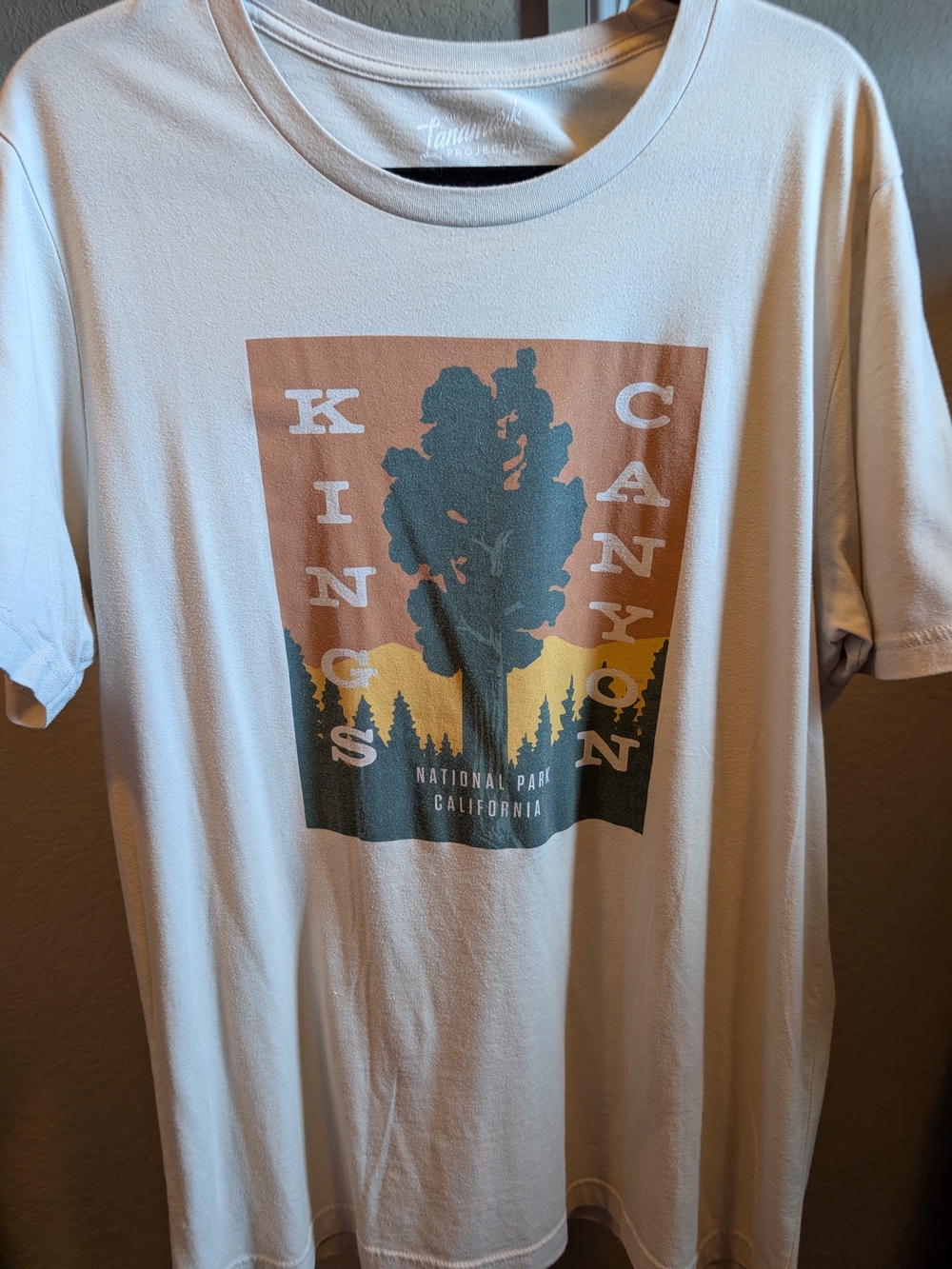 Kings Canyon National Park Graphic Tee - Cream